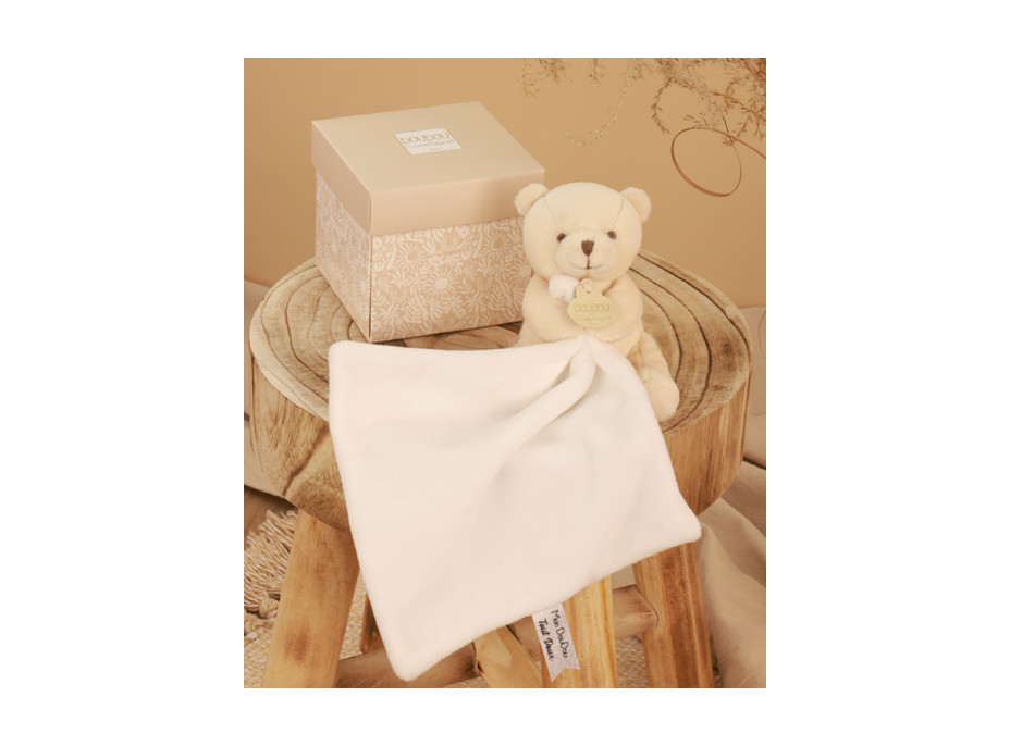 Doudou Môj malý medvedík 10 cm béžový