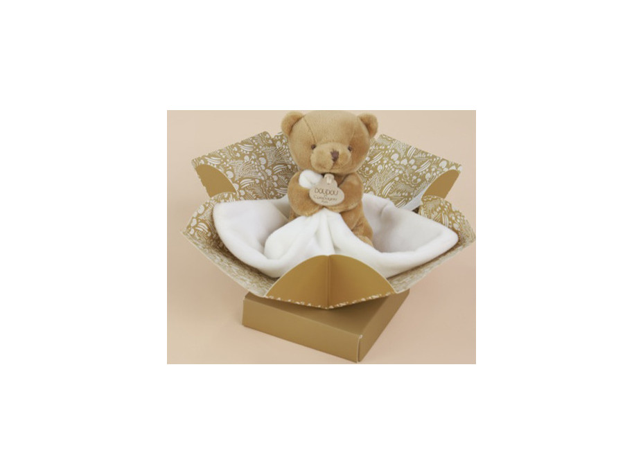 Doudou Môj malý medvedík 10 cm hnedý