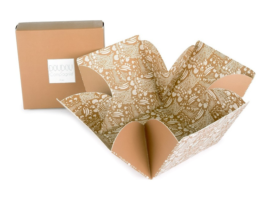 Doudou Môj malý medvedík 10 cm oranžový