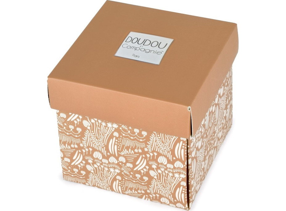 Doudou Môj malý medvedík 10 cm oranžový