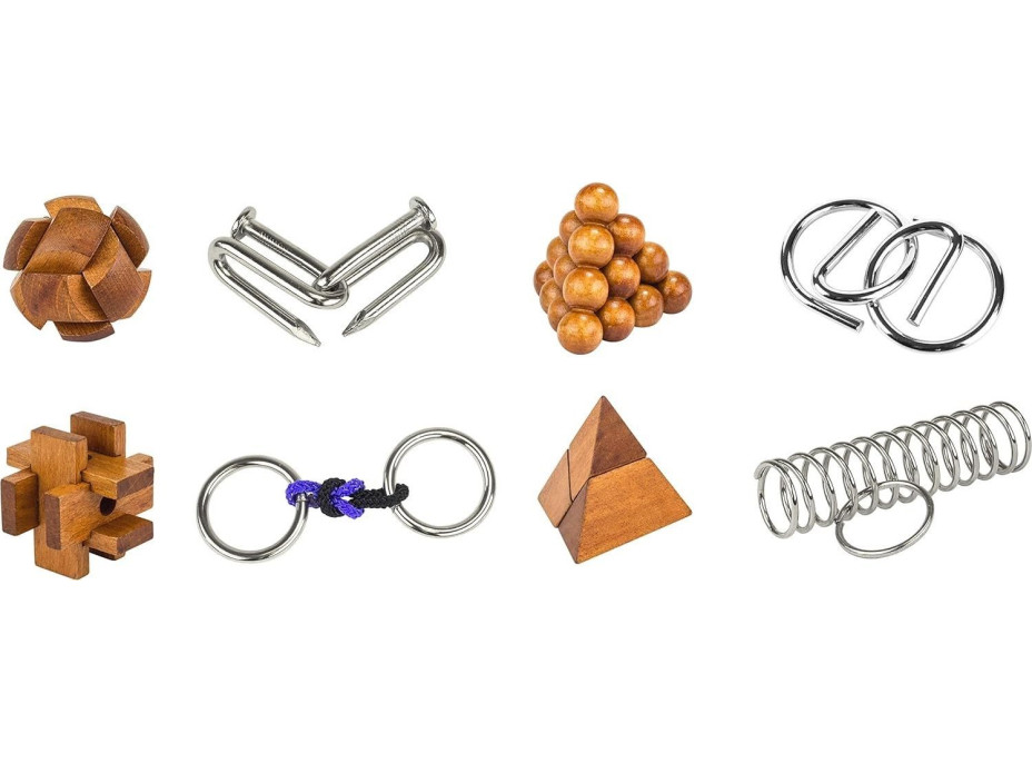 PROFESOR PUZZLE Great Minds: Slávni muži 8v1