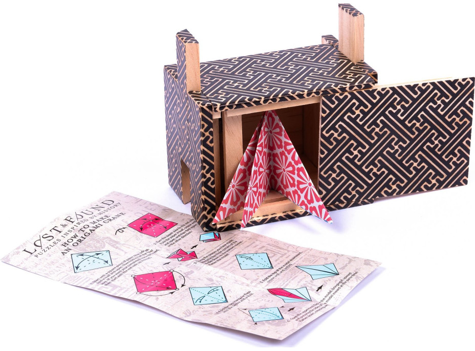 PROFESOR PUZZLE LOST&FOUND: Hlavolam Japonská krabička