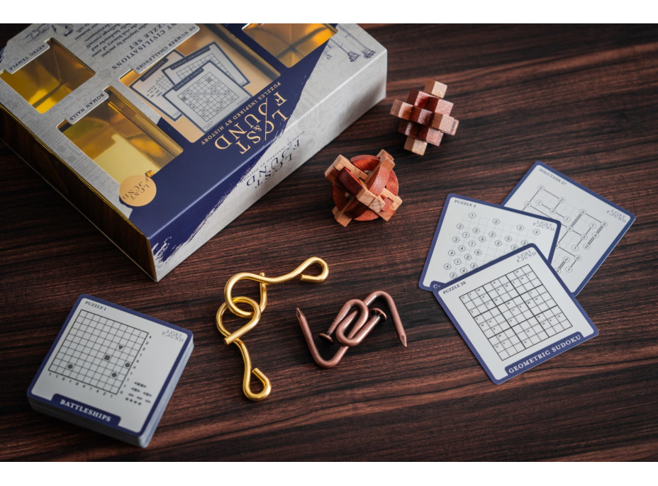 PROFESOR PUZZLE LOST&FOUND: Hlavolam Staroveká civilizácia 5v1