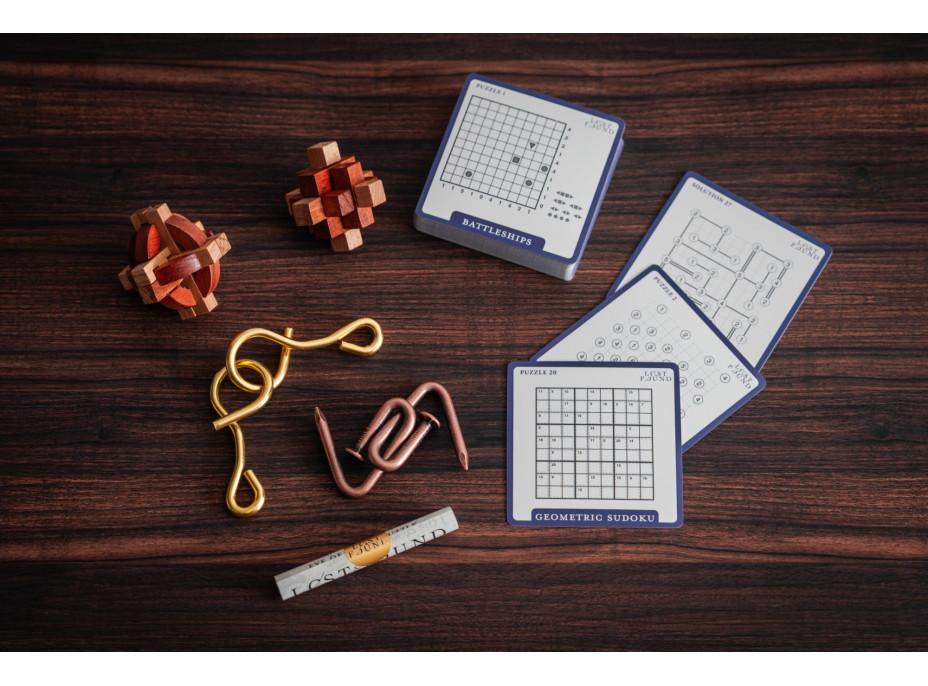 PROFESOR PUZZLE LOST&FOUND: Hlavolam Staroveká civilizácia 5v1