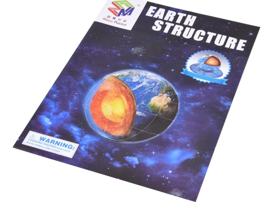 JOKOMISIADA 3D puzzle Planéta Zem - štruktúra 50 dielikov