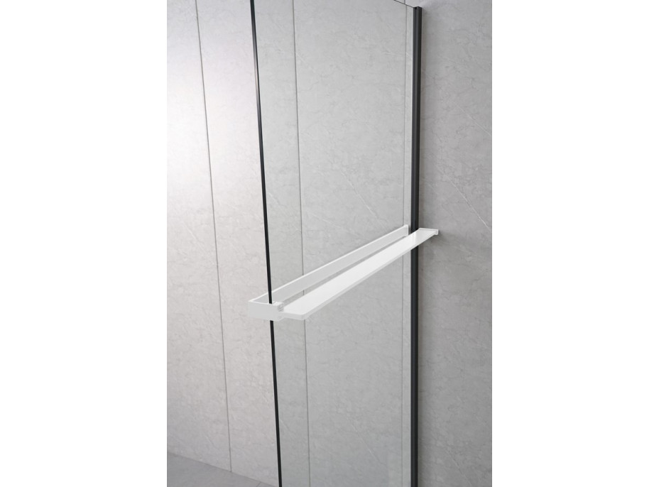 Sapho Polica na walk-in zástenu, 142cm, biela mat EG1434