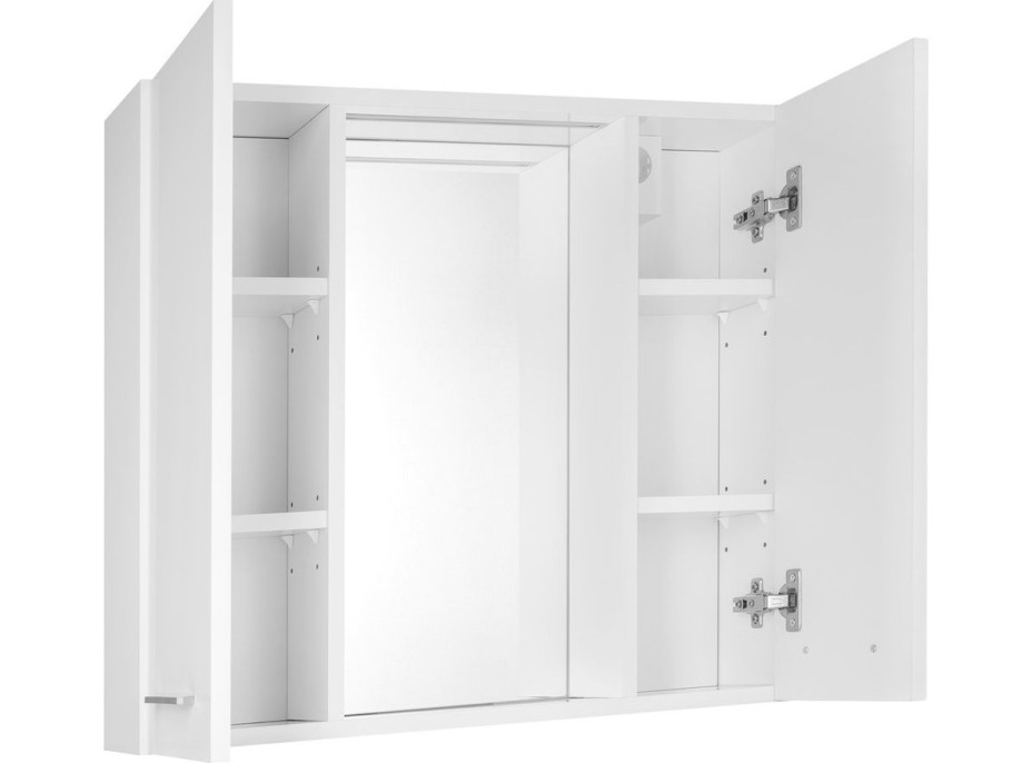Aqualine ZOJA/KERAMIA FRESH STRIP galerka s LED osvetlením, 70x60x14cm, biela 45025S