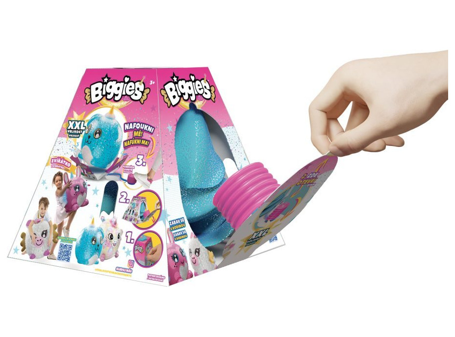SPARKYS Biggies XXL Nafukovací plyšový psík 45 cm