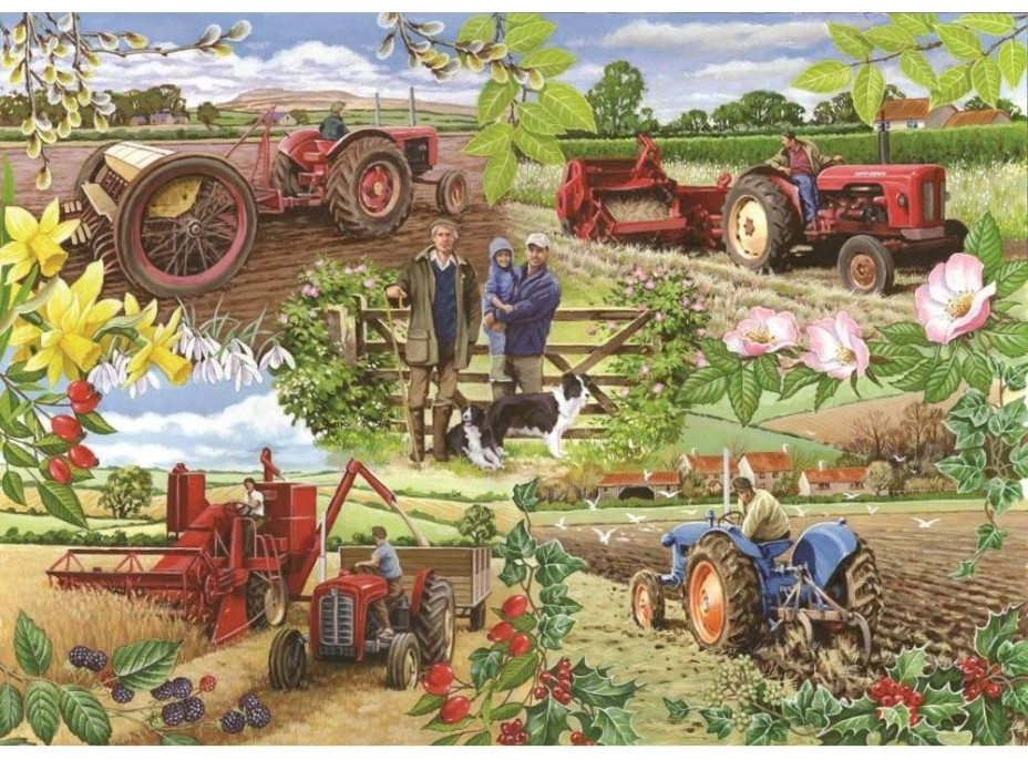 HOP Puzzle Farmárov rok 1000 dielikov
