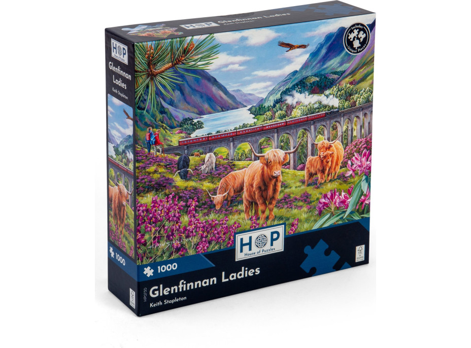 HOP Puzzle Glenfinnanskej dámy 1000 dielikov