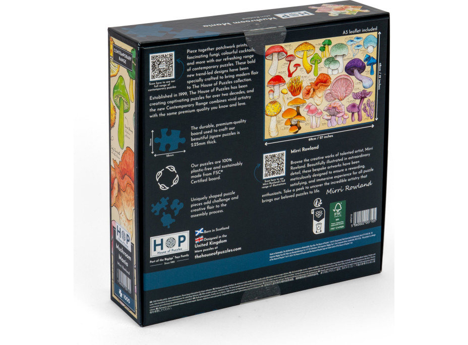 HOP Puzzle Hubová mánia 1000 dielikov