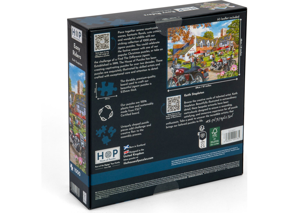 HOP Puzzle Jazdci 1000 dielikov