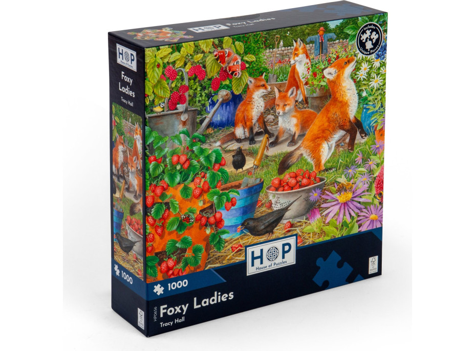 HOP Puzzle Líščie dámy 1000 dielikov