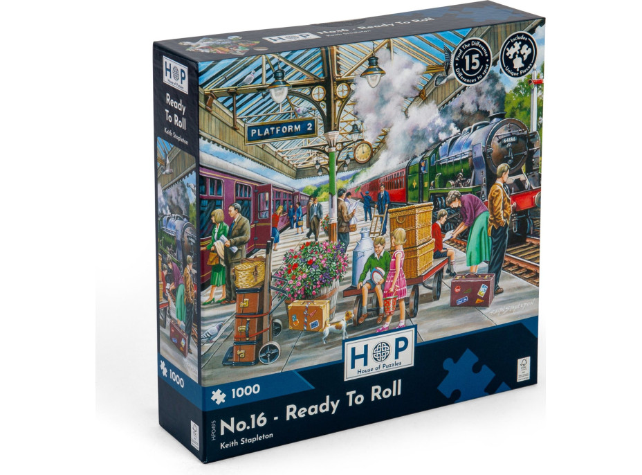 HOP Puzzle No.16: Pripravené na odchod 1000 dielikov
