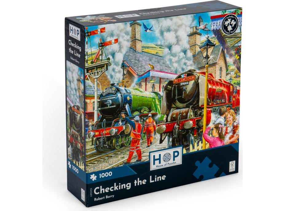 HOP Puzzle Odchod vlakov 1000 dielikov