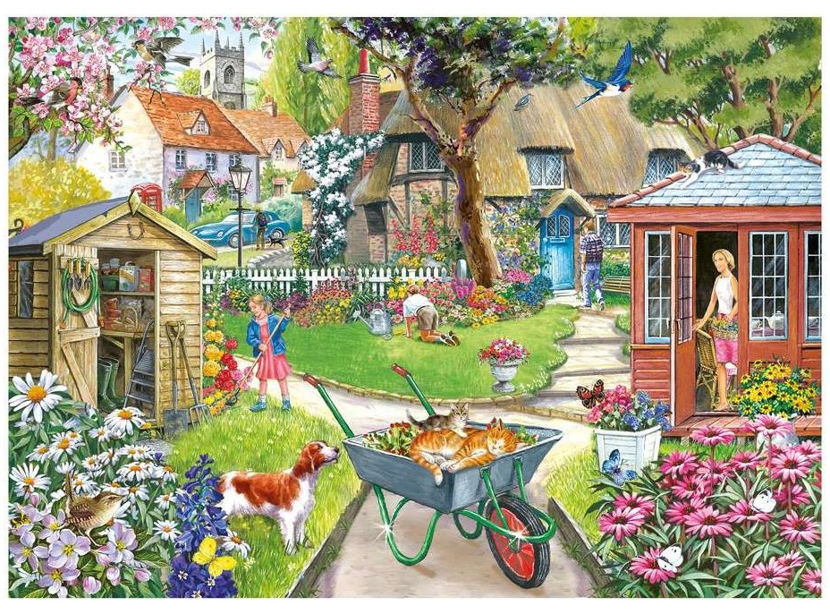 HOP Puzzle Rozkvitnutá krása 1000 dielikov
