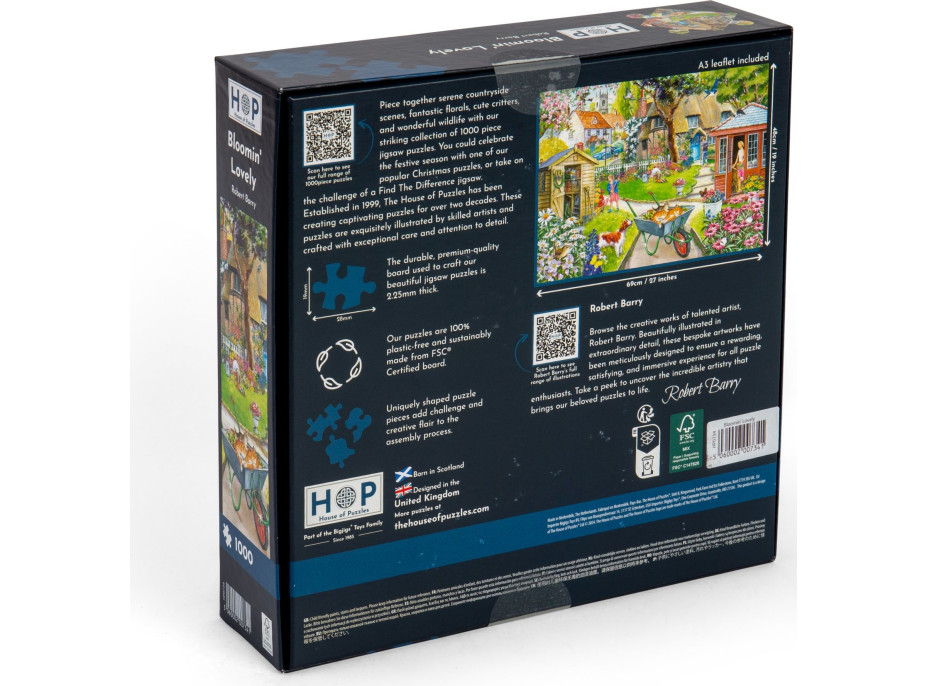 HOP Puzzle Rozkvitnutá krása 1000 dielikov