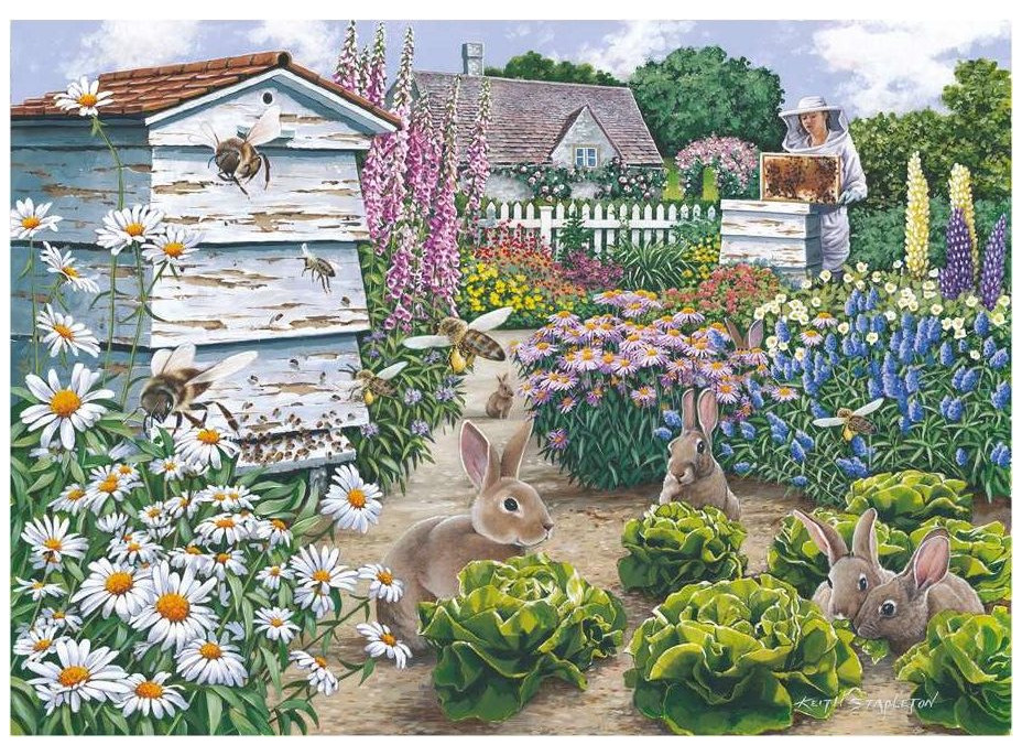 HOP Puzzle Sladkí zajačikovia 500 dielikov
