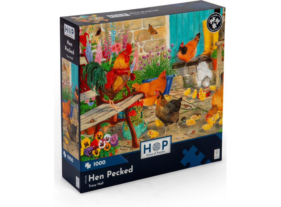 HOP Puzzle Slepačie zobanie 1000 dielikov