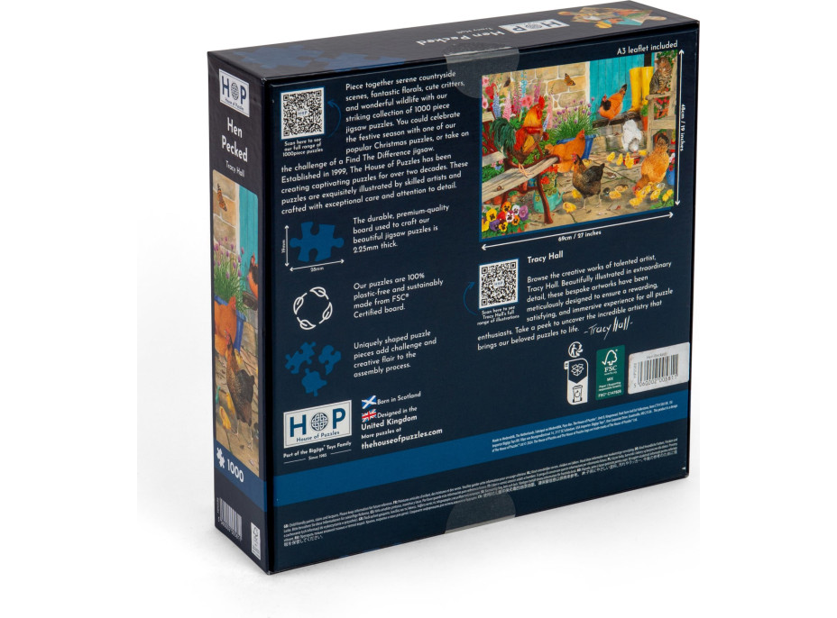 HOP Puzzle Slepačie zobanie 1000 dielikov