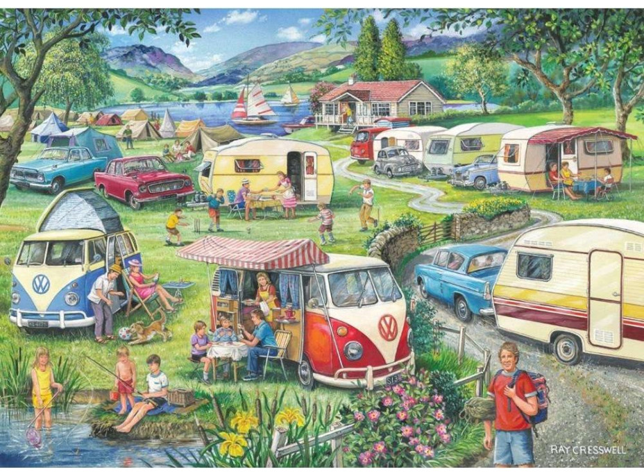 HOP Puzzle Šťastné prázdniny 1000 dielikov
