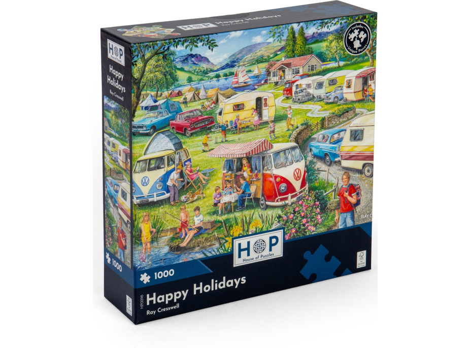 HOP Puzzle Šťastné prázdniny 1000 dielikov