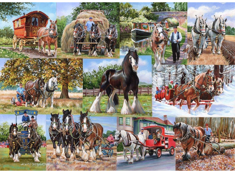 HOP Puzzle Ťahúň 1000 dielikov