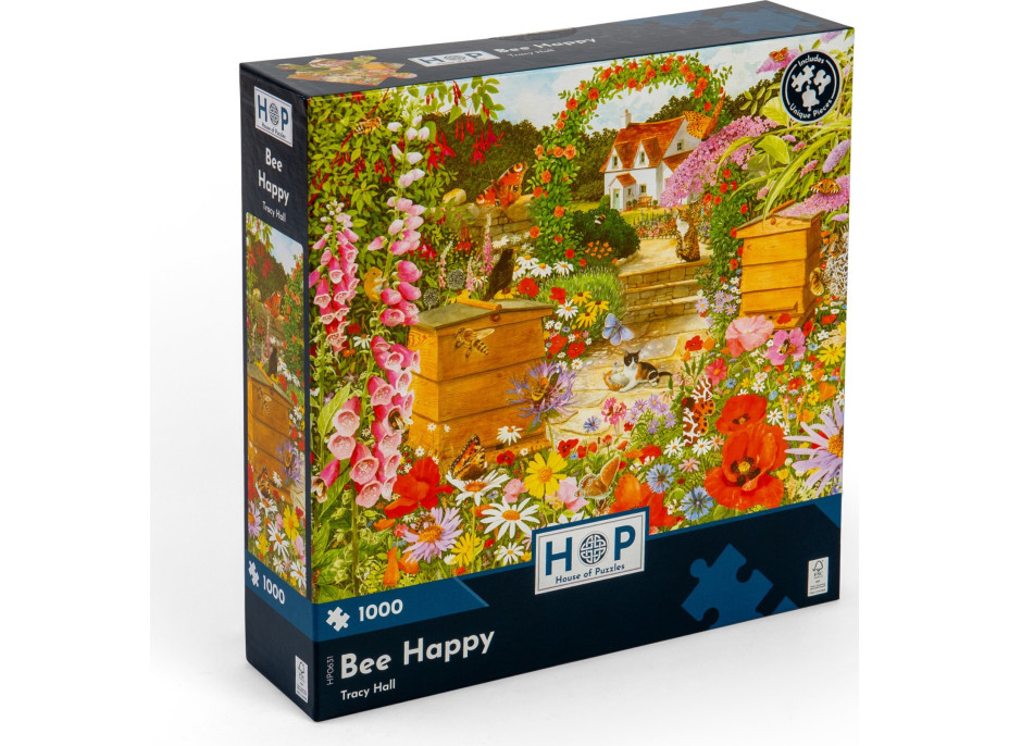 HOP Puzzle Včelie šťastie 1000 dielikov