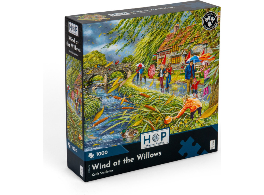 HOP Puzzle Vietor vo vŕbách 1000 dielikov