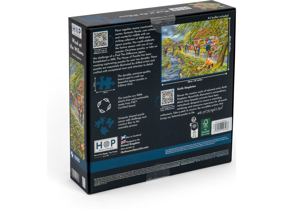 HOP Puzzle Vietor vo vŕbách 1000 dielikov