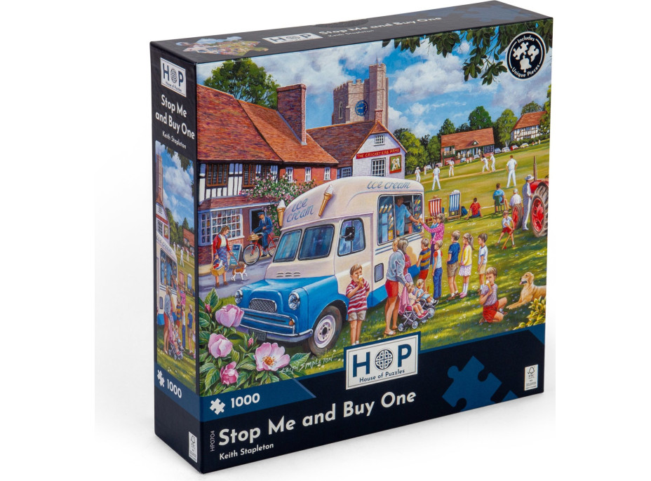 HOP Puzzle Zmrzlinárske auto 1000 dielikov