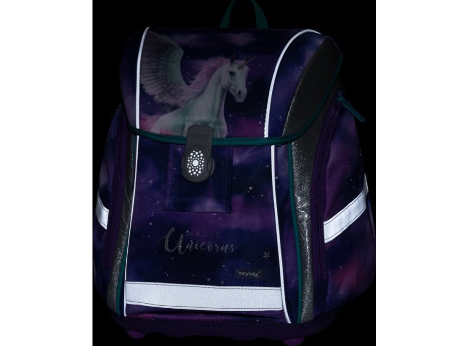 OXYBAG Školský set 3ks Premium Light Pegas