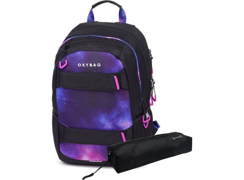 OXYBAG Študentský batoh + etue OXY Sport Galaxy