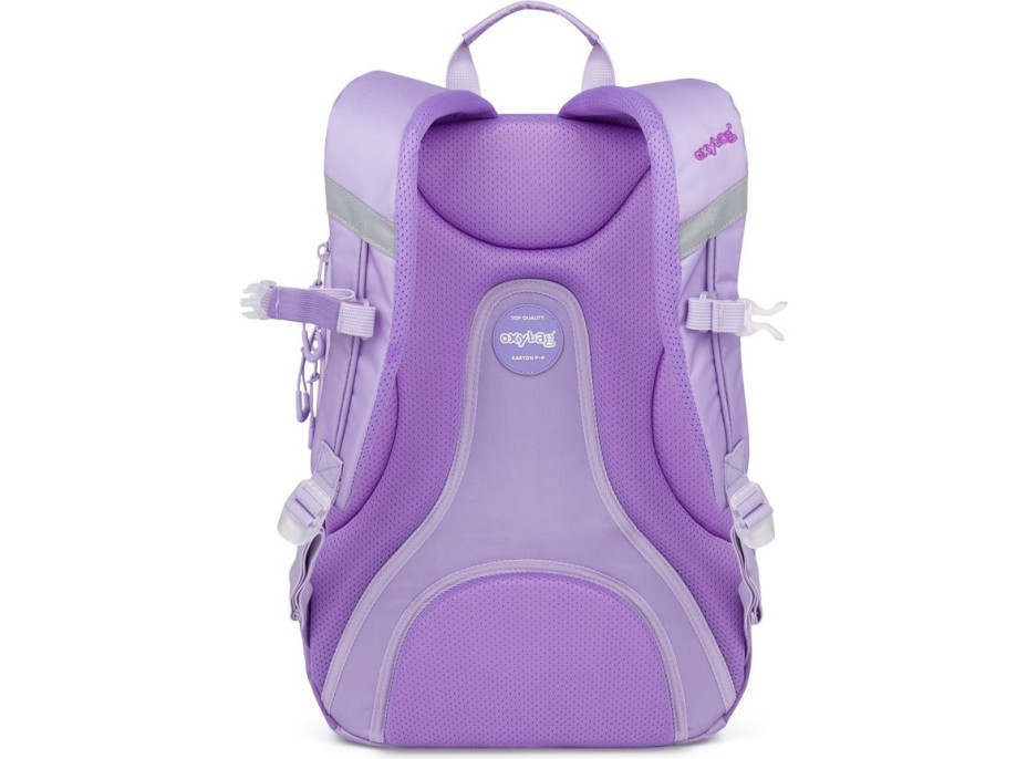OXYBAG Študentský batoh + etue OXY Sport Violet