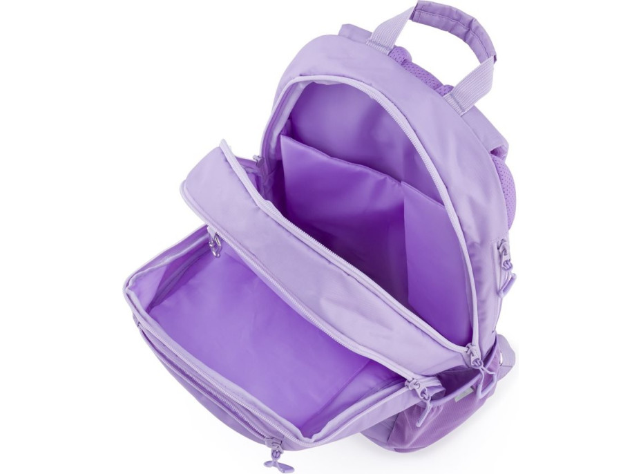 OXYBAG Študentský batoh + etue OXY Sport Violet