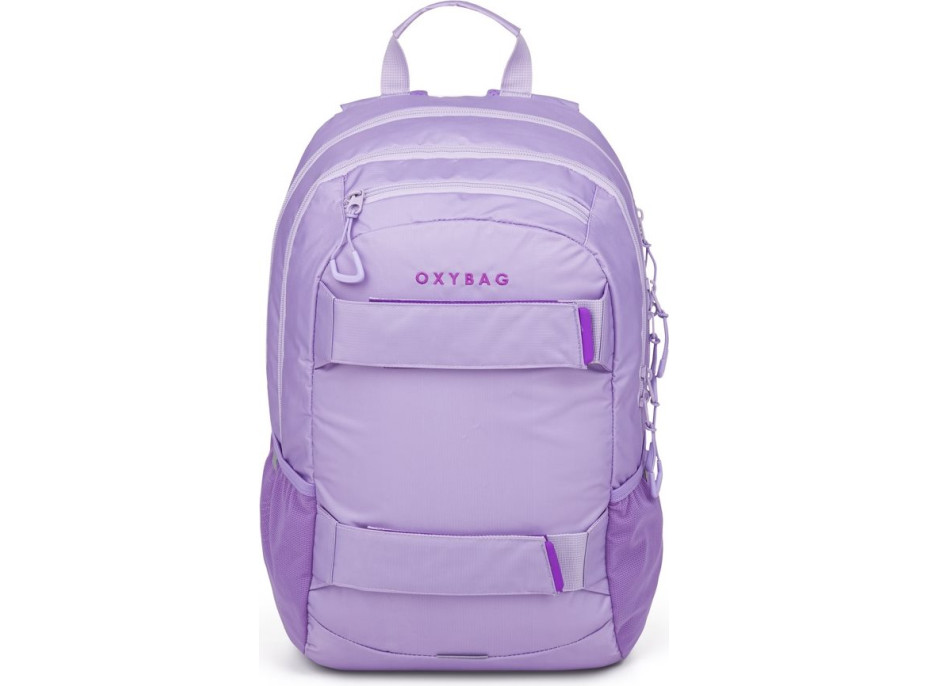 OXYBAG Študentský batoh + etue OXY Sport Violet