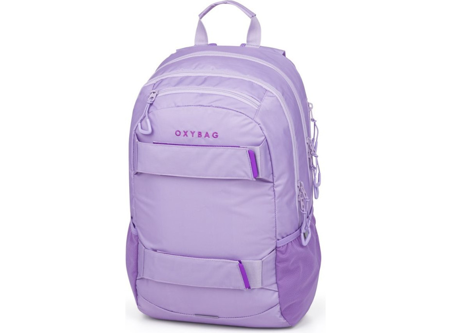 OXYBAG Študentský batoh + etue OXY Sport Violet