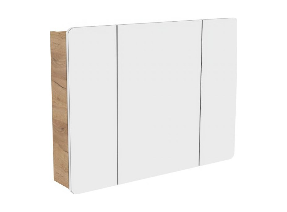 Kúpeľňová závesná skrinka BÁRA 100 cm - so zrkadlom