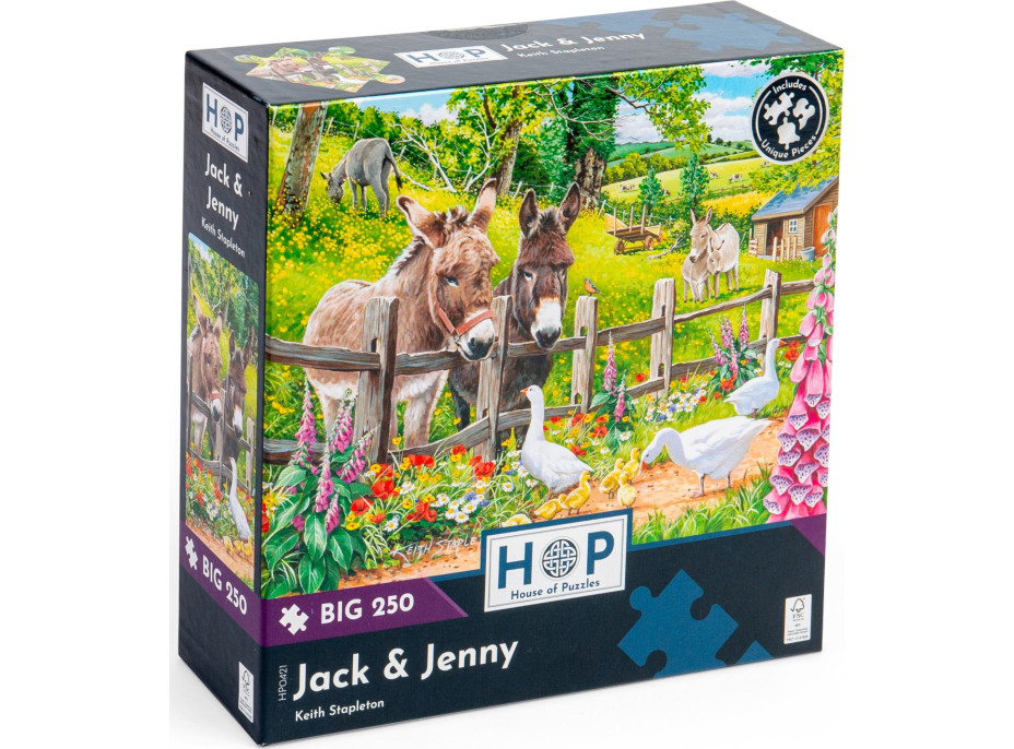 HOP Puzzle Jack a Jenny BIG 250 dielikov