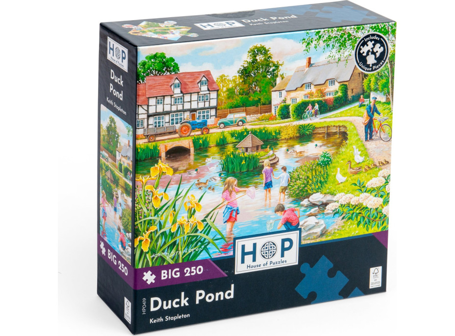 HOP Puzzle Kačací rybník BIG 250 dielikov