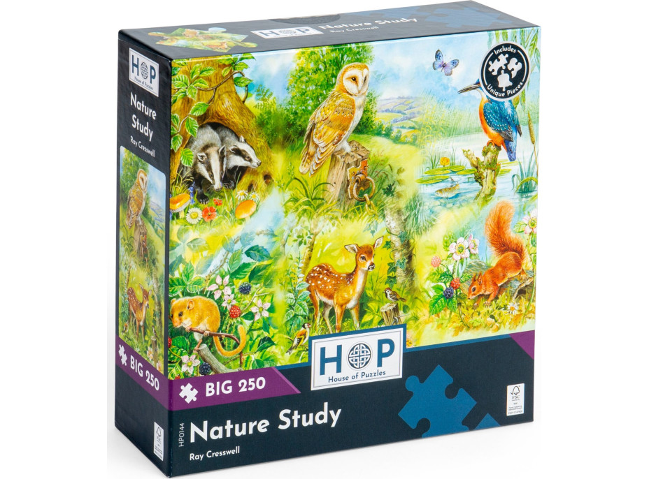 HOP Puzzle Štúdium prírody BIG 250 dielikov