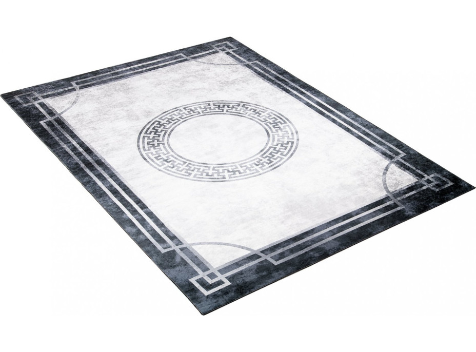 Kusový koberec VICTORIA Tarsus - bílý/černý