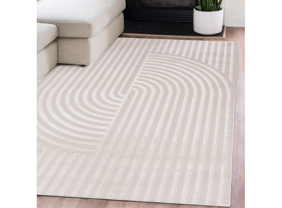 Kusový koberec ELLEN Fusion - krémový