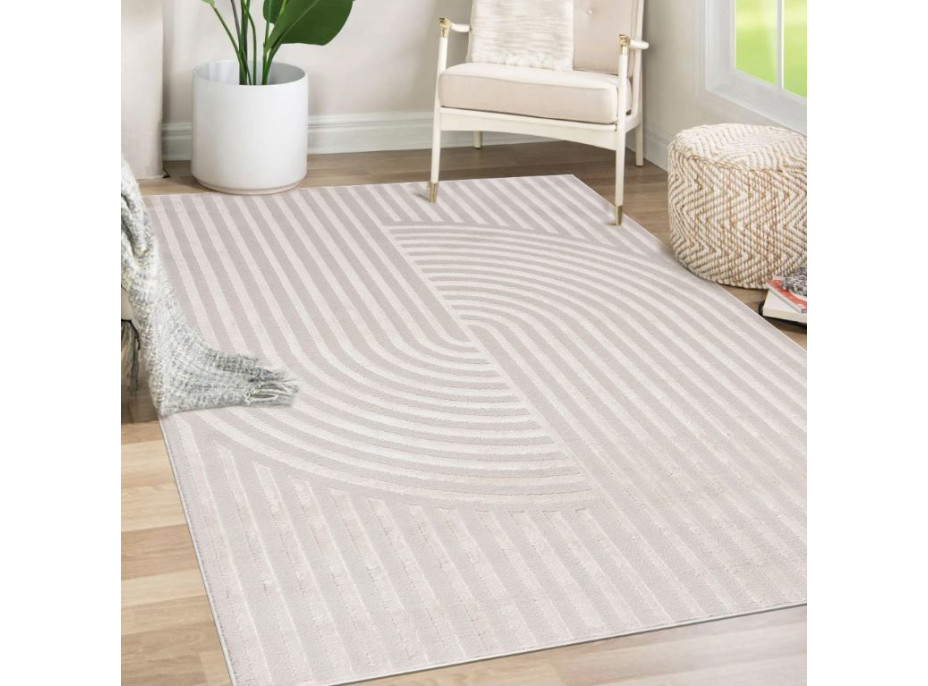 Kusový koberec ELLEN Fusion - krémový