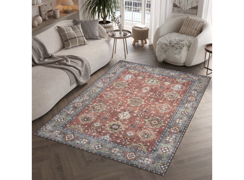 Kusový koberec FLANNEL PRINTED - Frame