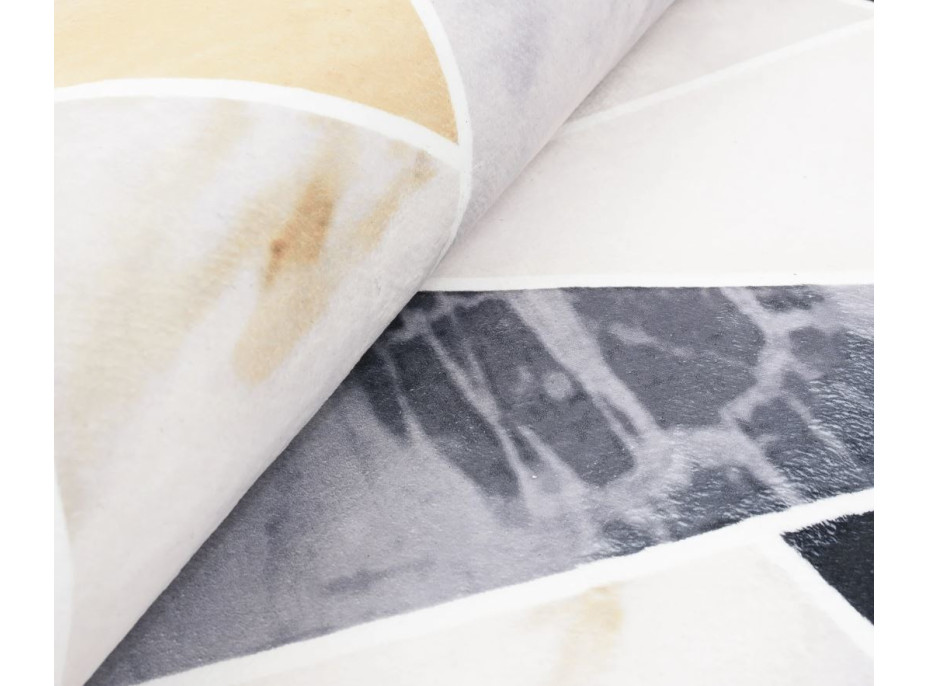 Kusový koberec FLANNEL PRINTED - Fragments
