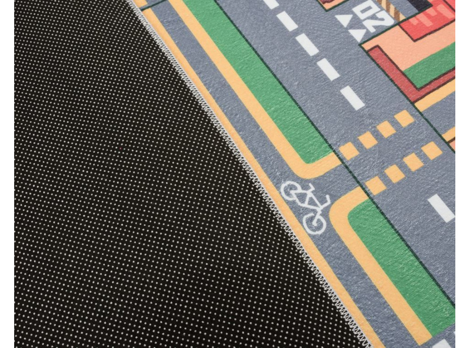 Detský kusový koberec FLANNEL PRINTED - V meste