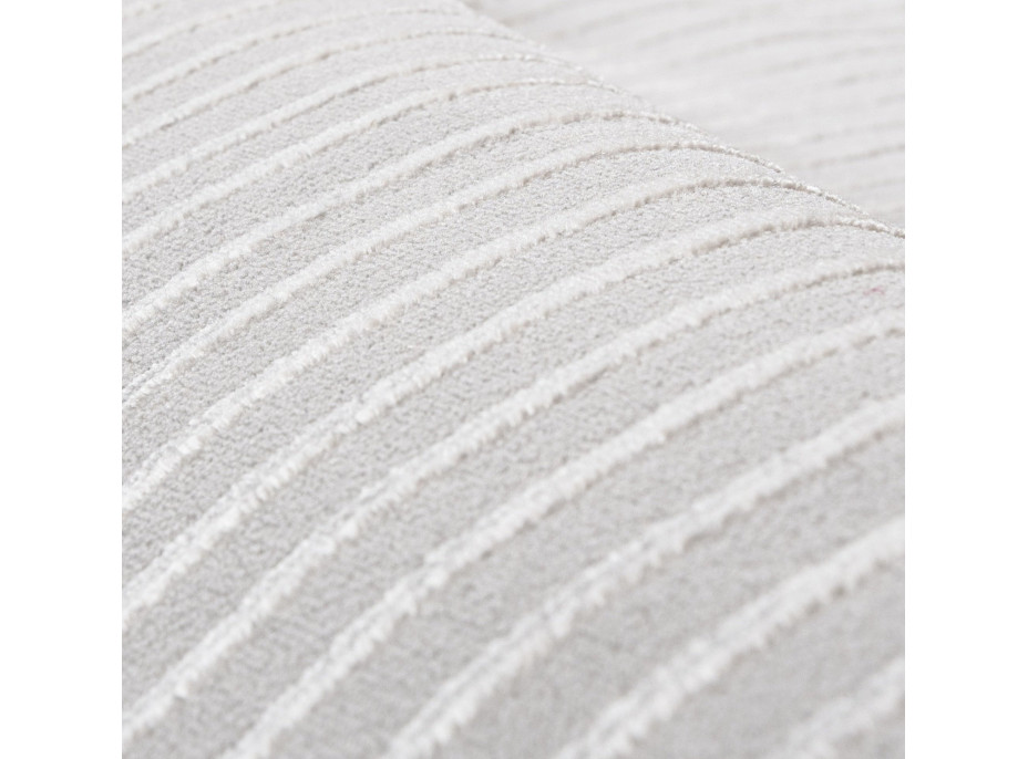 Kusový koberec ELLEN Waves - sivý