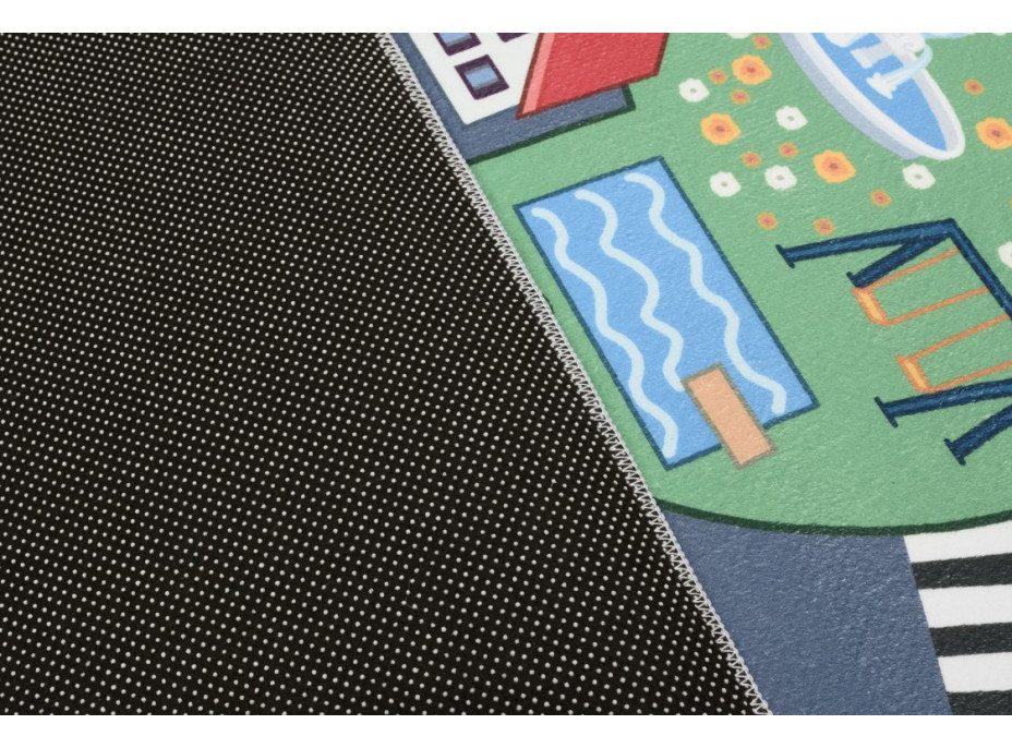 Detský kusový koberec FLANNEL PRINTED - Na dedine