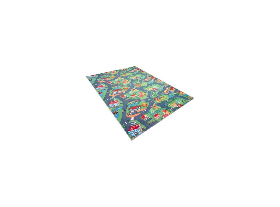 Detský kusový koberec FLANNEL PRINTED - Na dedine
